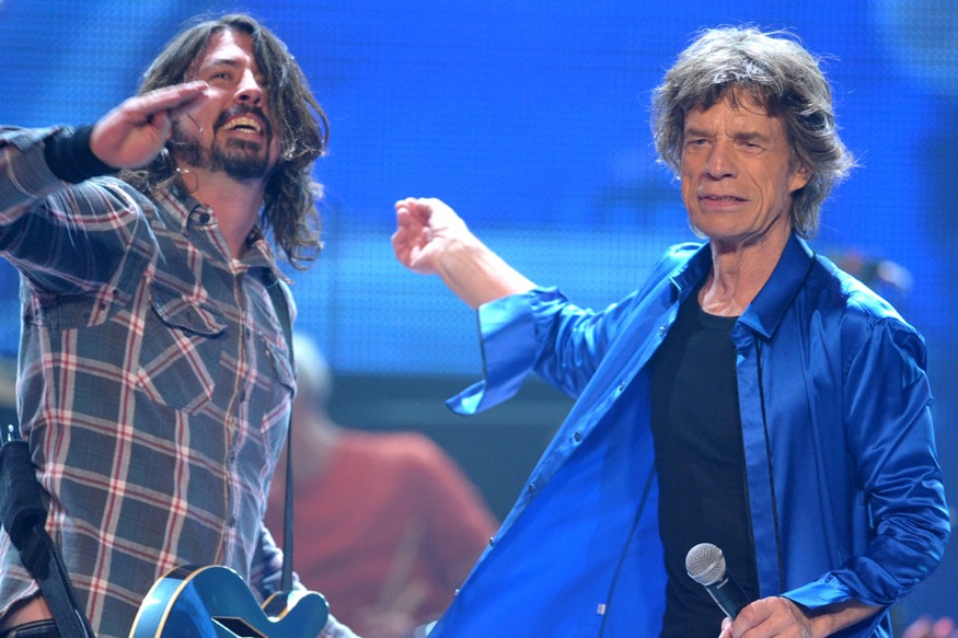 Charity NFT by Mick Jagger and Dave Grohl